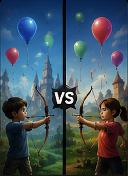 Balloon Archery Duel game artwork